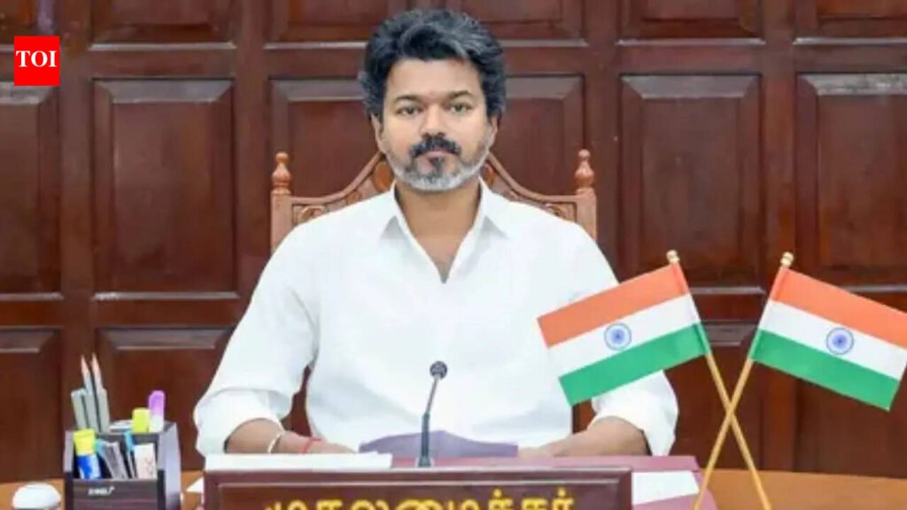 CM Vijay balances cooperation and confrontation in first NITI Aayog outing, flags NEET and fund freeze | Chennai News