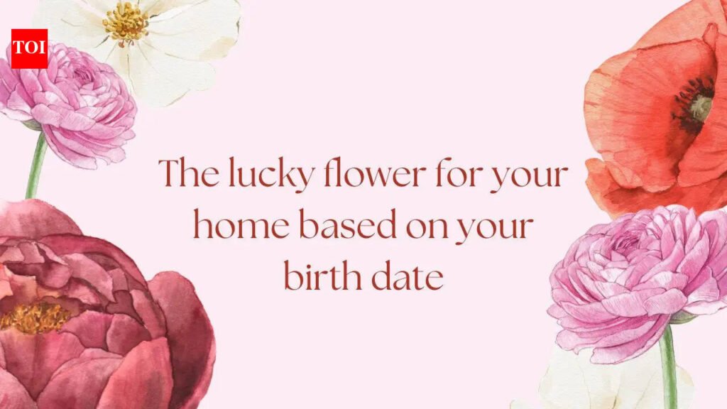 The lucky flower for your home based on your birth date