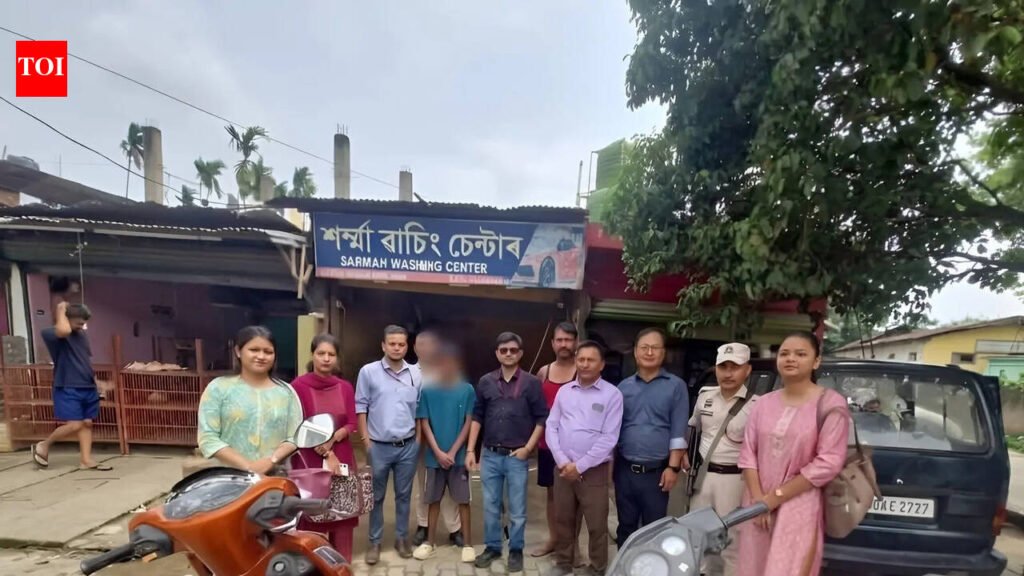 2 child labourers rescued from car wash centre in Sivasagar | Guwahati News
