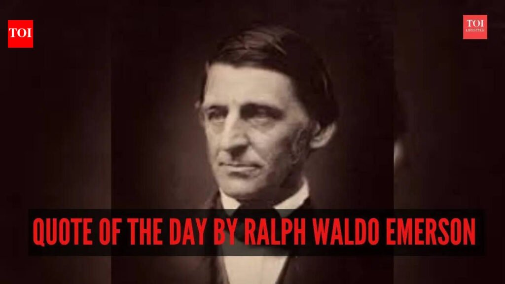Ralph Waldo Emerson Quote: Quote of the day for children by Ralph Waldo Emerson: “What lies behind us and what lies before us are tiny matters compared to what…”