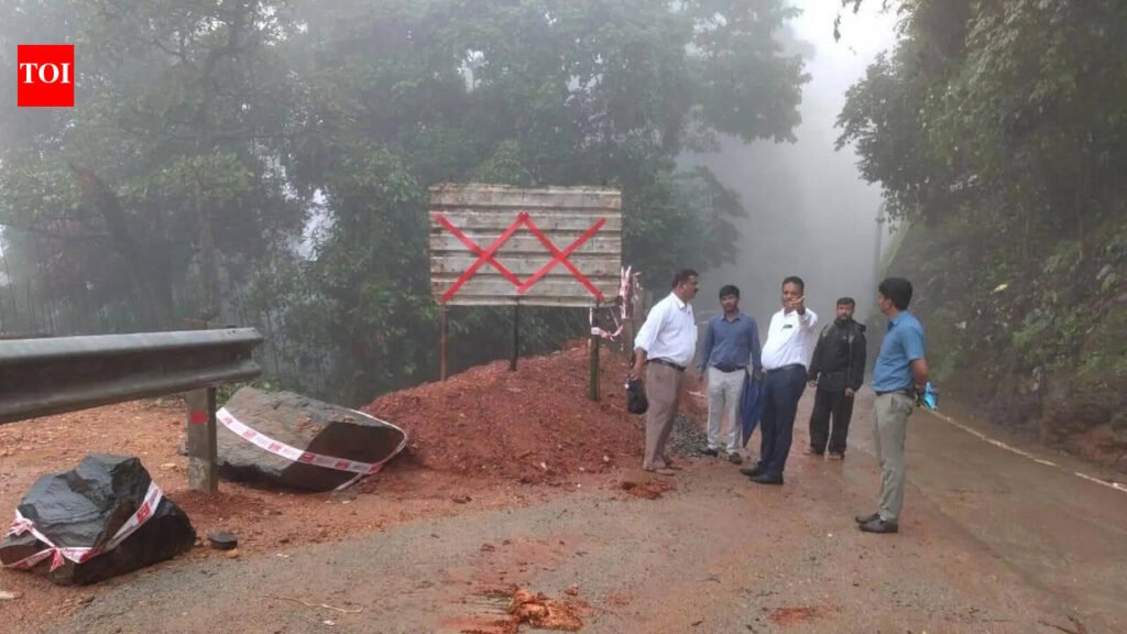 Light vehicles allowed on Hulikal Ghat after repairs | Mysuru News