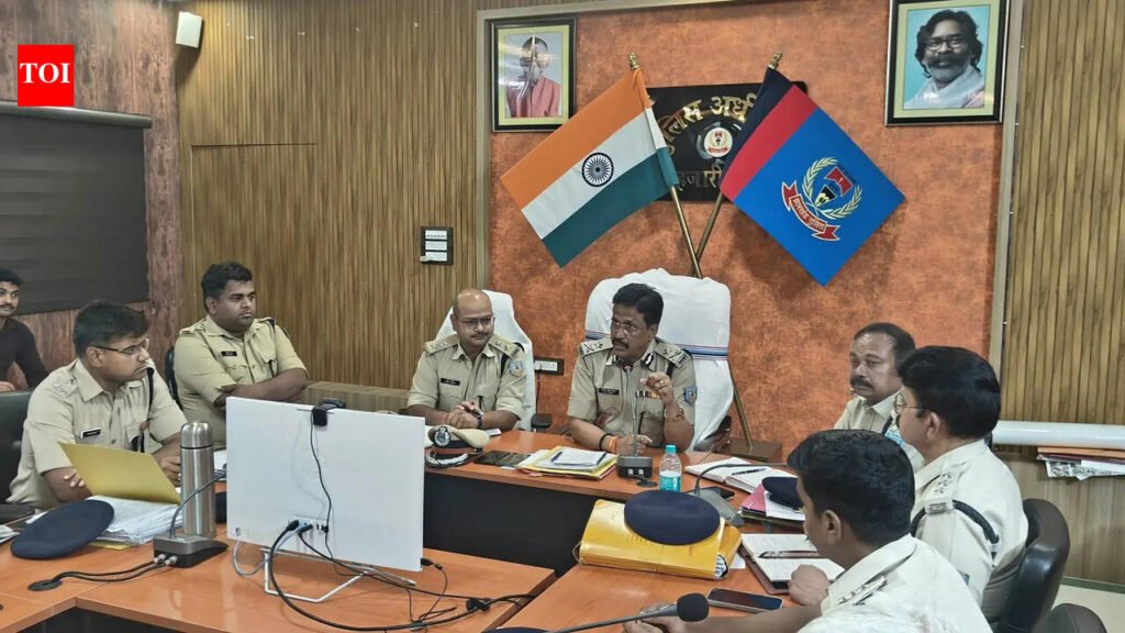 IG reviews Hazaribag policing, Muharram security | Ranchi News