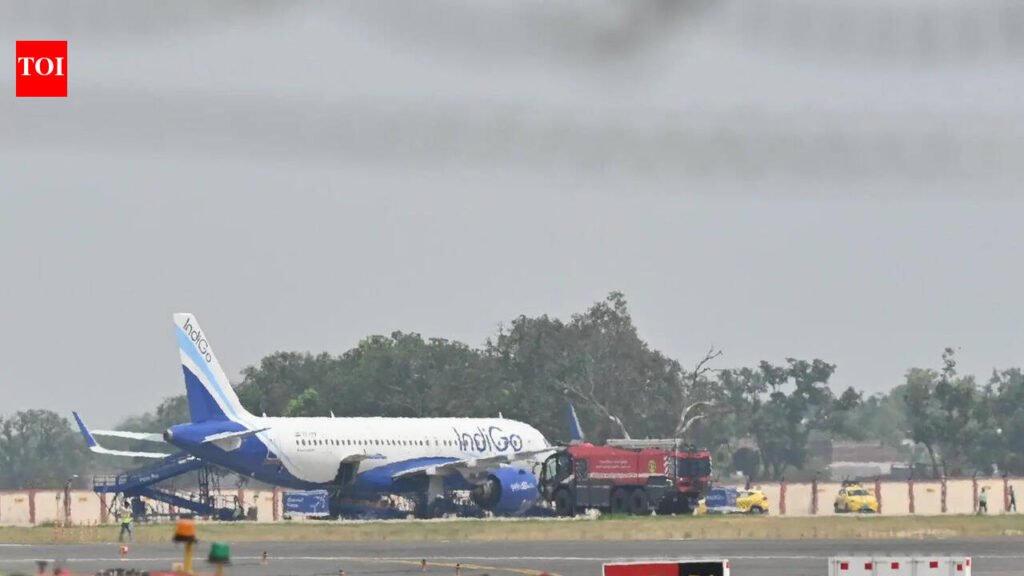 Bomb threat note found in IndiGo flight loo at Lucknow airport; passengers deboarded | Lucknow News