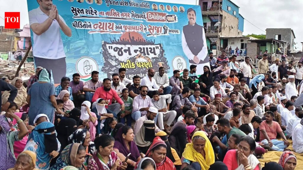 Broad daylight razing: 6-member committee remains clueless | Surat News