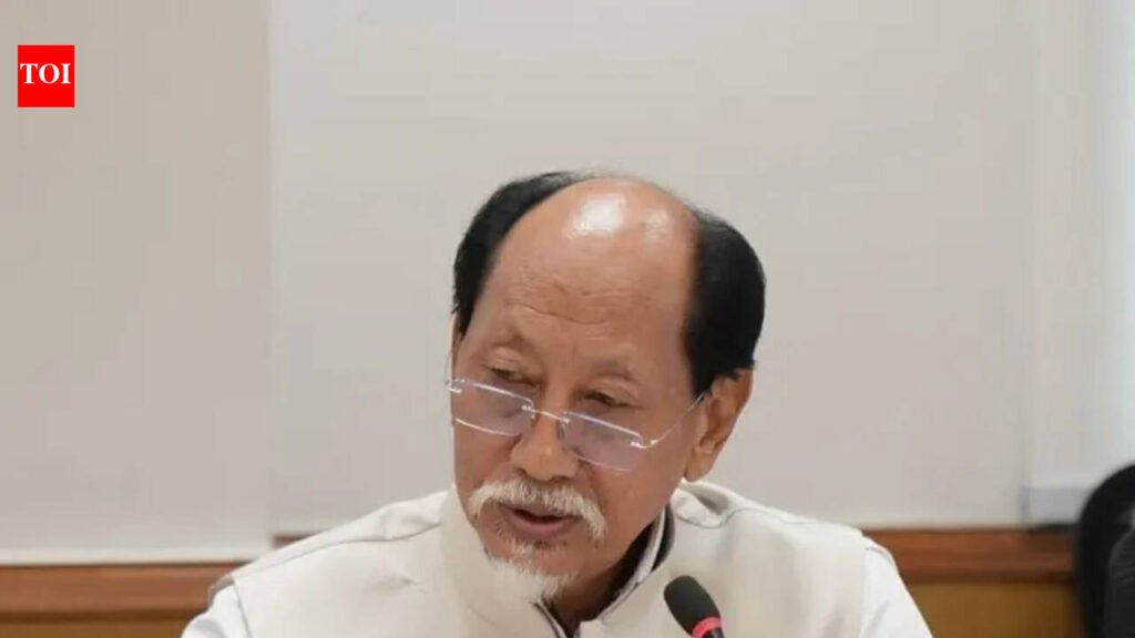 Rio calls for connectivity boost, IIT & urban projects in Nagaland | Guwahati News