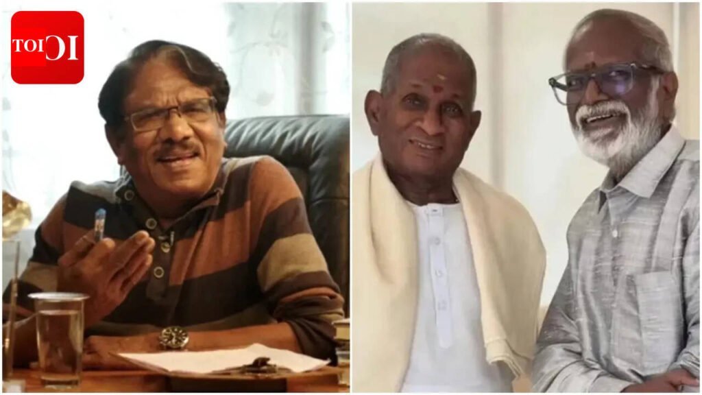‘You all left him alone in the end’: Ilaiyaraaja’s brother Gangai Amaran breaks down at Bharathiraja’s home | Tamil Movie News