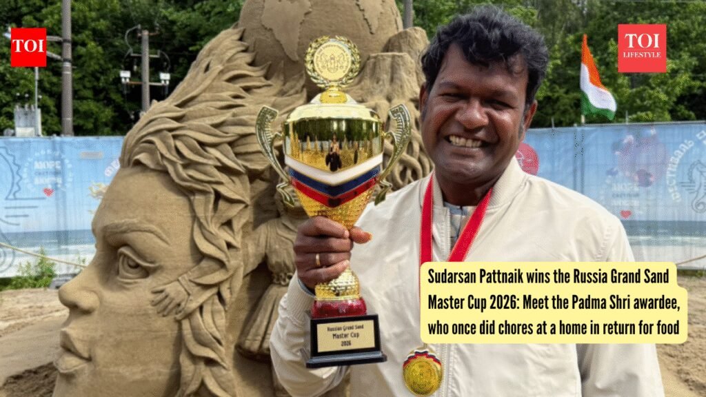 Sudarsan Pattnaik wins the Russia Grand Sand Master Cup 2026: Meet the Padma Shri awardee, who once did chores at a home in return for food
