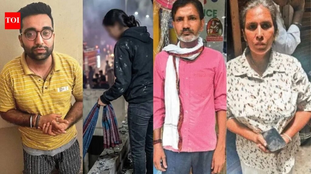 Delhi Tughlaqabad fire: Neighbours turn into heroes during midnight rescue | Delhi News