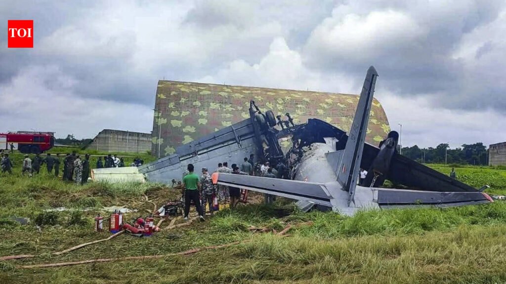 5 IAF men killed in An-32 crash, co-pilot survives | India News