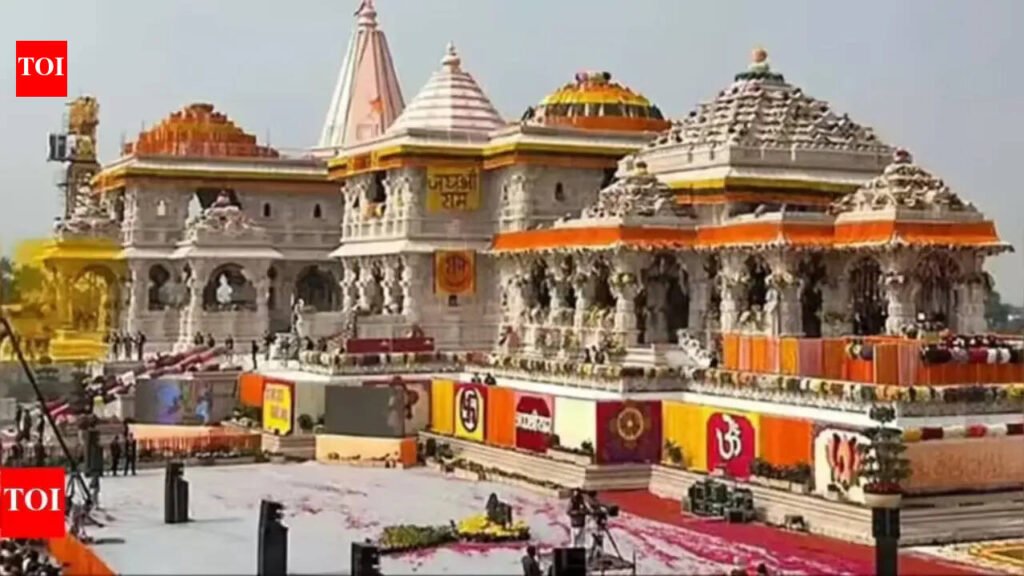 UP govt forms 3-member SIT to probe Ram Temple donation case | Lucknow News