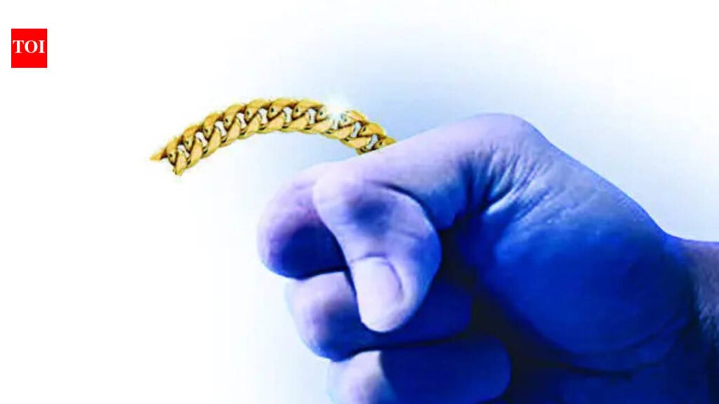 3 rob developer of Rs 4L gold chain, held | Pune News
