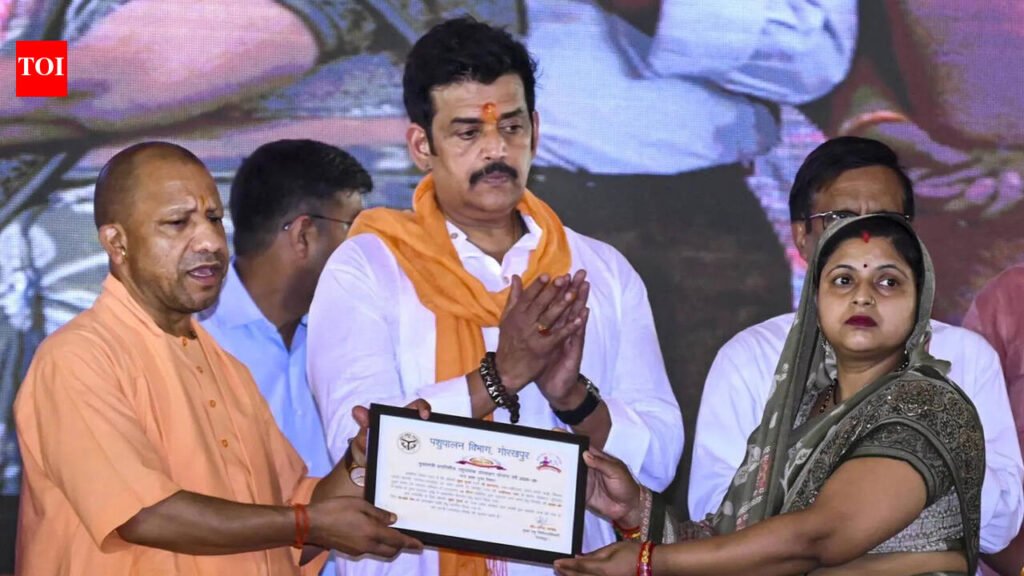 UP a growth engine, people from state moving with pride: CM | Lucknow News