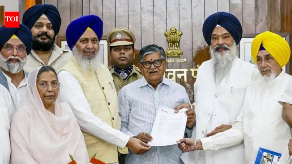 SAD (Punar Surjit) seeks Centre’s apology for 1984 genocide | Chandigarh News