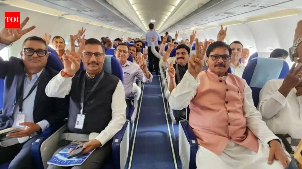 Noida International Airport begins commercial operations; first IndiGo flight lands at Jewar