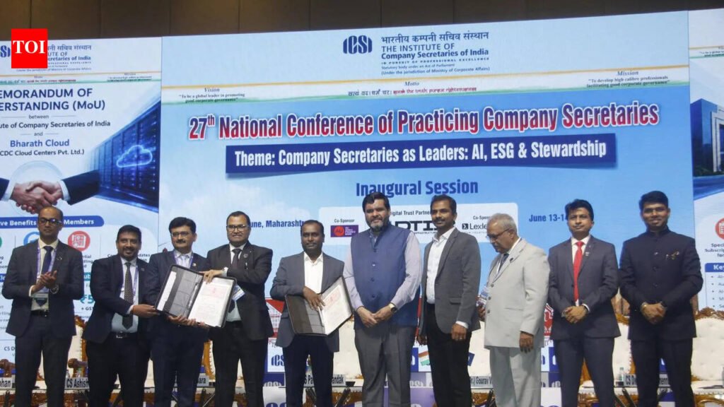 Company secretaries to benefit from ICSI-BharathCloud partnership | Pune News