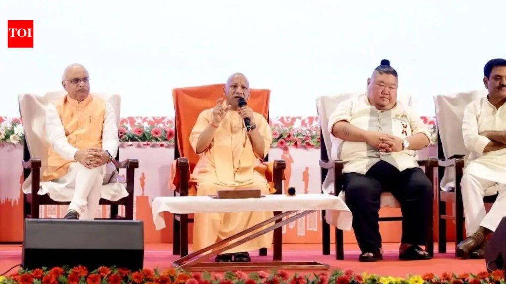 ‘This is my favourite topic’: Yogi Adityanath on bulldozers driving mafia off 120 acres police land | Lucknow News