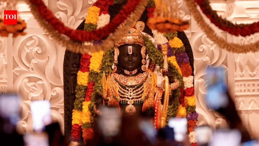 ‘Egg of the Sun’: Rs 1 lakh-a-piece Miyazaki mango offered to Lord Ram in Ayodhya | India News