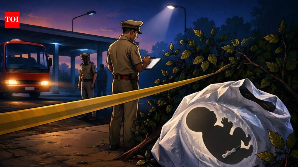 Infant’s body found in bushes near depot; police trace parents | Mysuru News