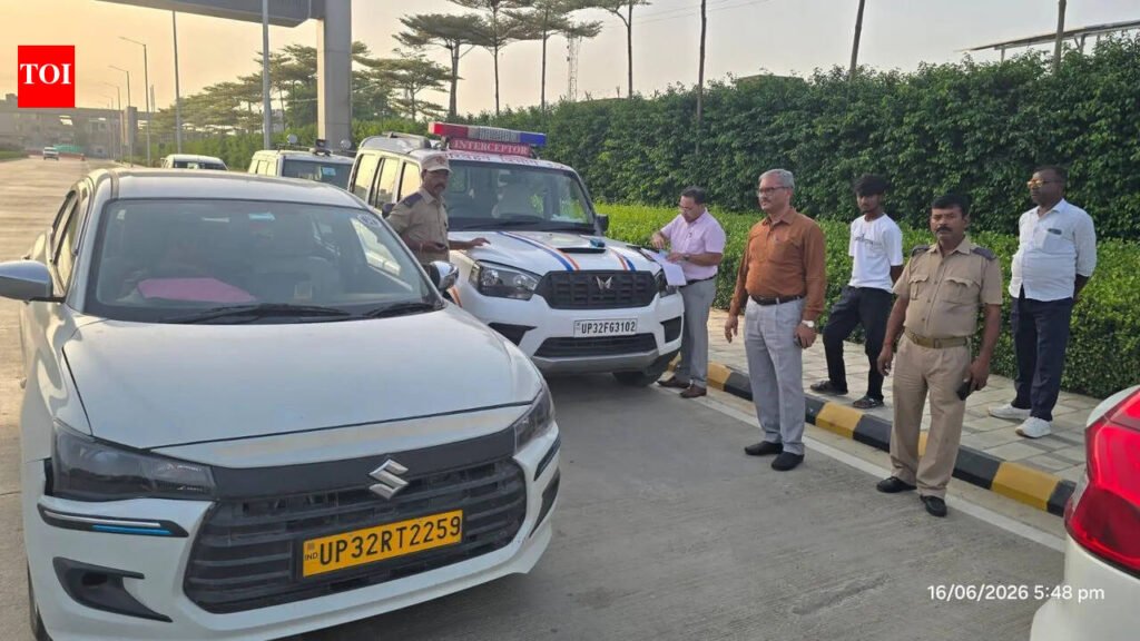 39 challaned, 2 vehicles seized for commercial use | Lucknow News