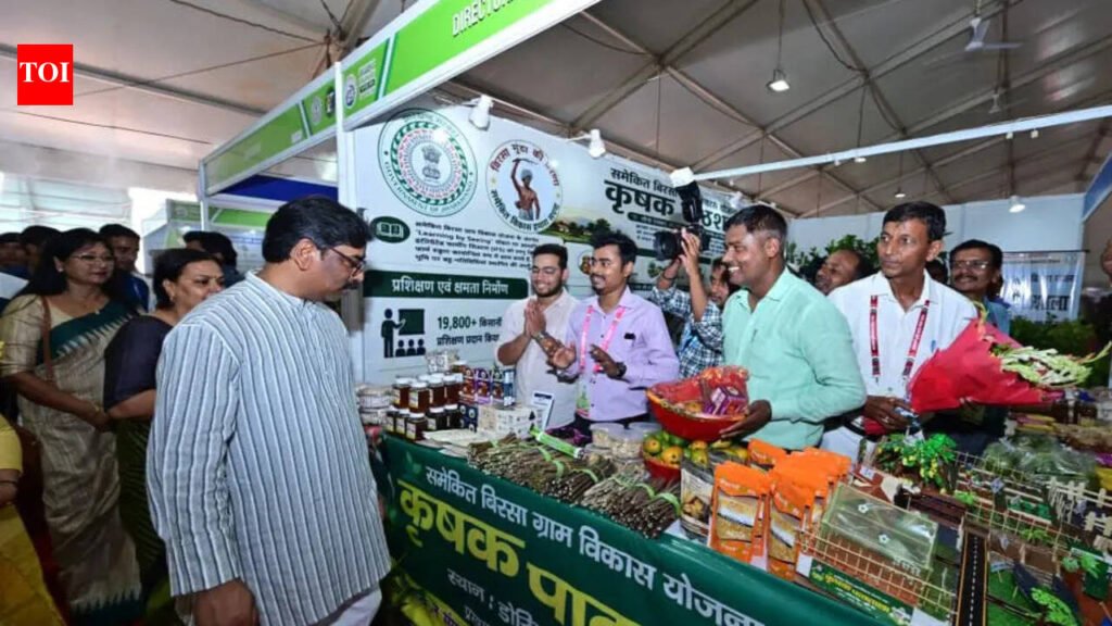 CM urges farmers to adopt water conservation methods | Ranchi News
