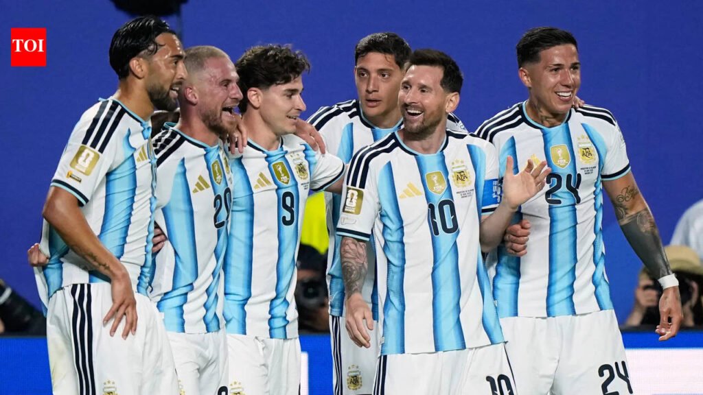 Argentina vs Algeria FIFA World Cup Match Result: Argentina begin title defence with 3-0 win as Lionel Messi scores first World Cup hat-trick | Football News