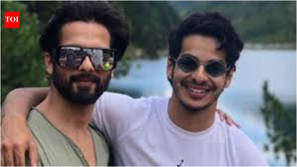 Ishaan Khatter: ‘He has changed my diapers, so every argument ends with, ‘I am older than you’: Ishaan Khatter opens up about his 15-year age gap with ‘Cocktail 2’ star Shahid Kapoor | Hindi Movie News