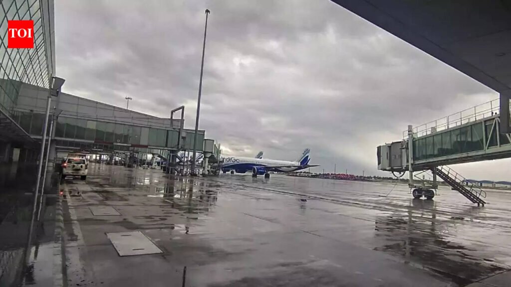 Agartala-bound IndiGo flight hit by lightning at Kolkata airport; no passengers injured | Kolkata News