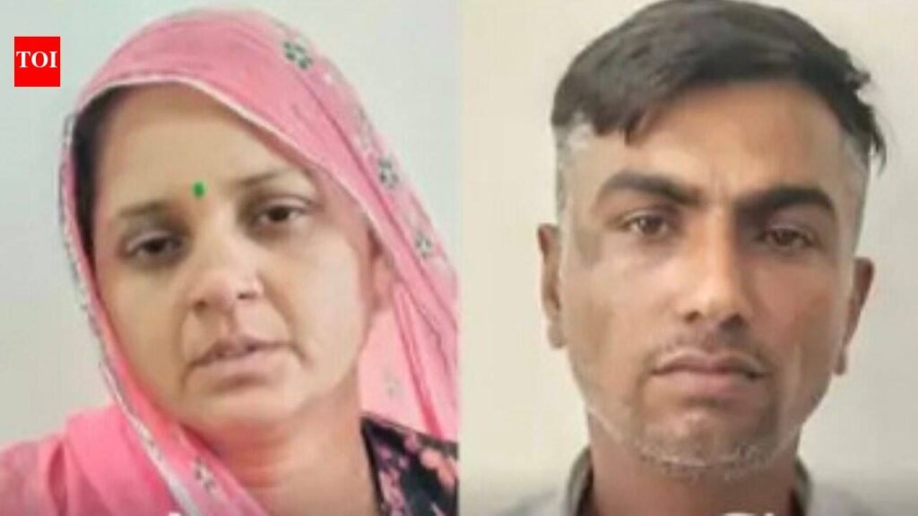 Social media influencer wife, lover arrested for husband’s murder in Rajasthan; body found floating in water tank | Jaipur News