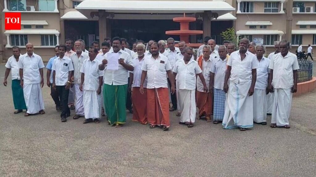 Namakkal villagers oppose bid to open poultry farm near historic temple | Coimbatore News