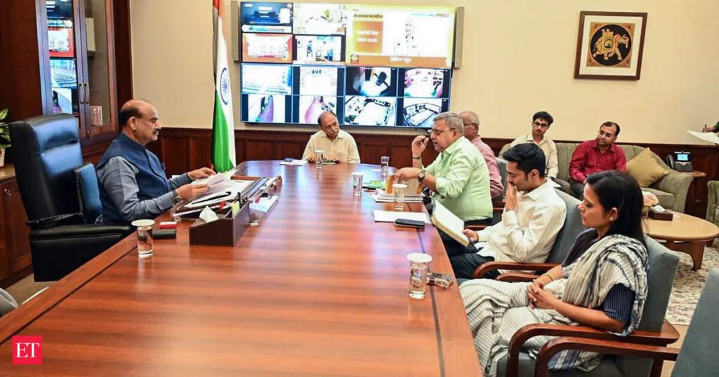 TMC meets Lok Sabha speaker seeking 20 rebel MPs’ disqualification