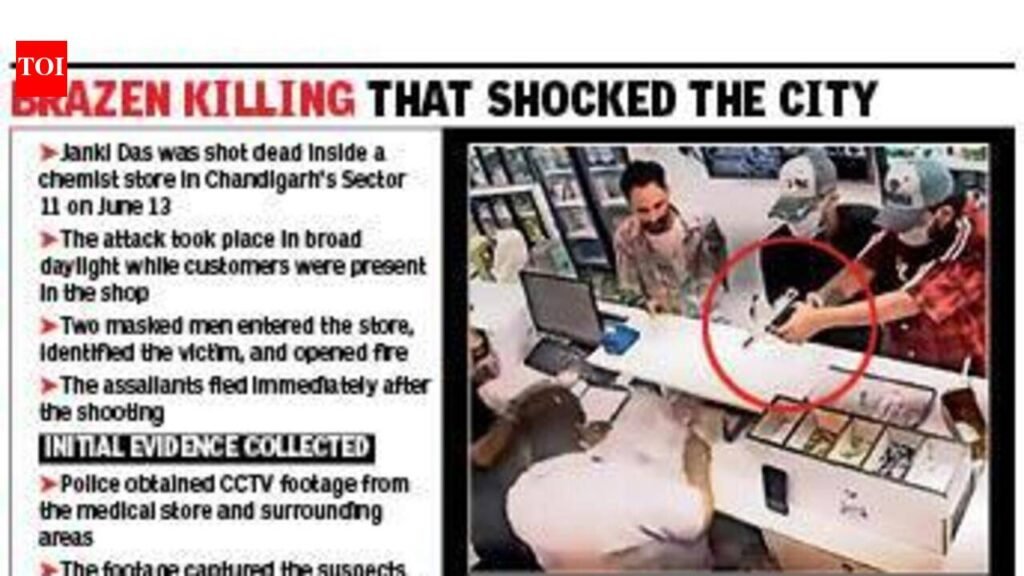 Contract killing angle emerges in Sec 11 murder | Chandigarh News