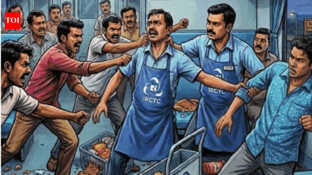 Vendors stab pantry staff on Bengaluru-Delhi train, injure 2 | Bengaluru News