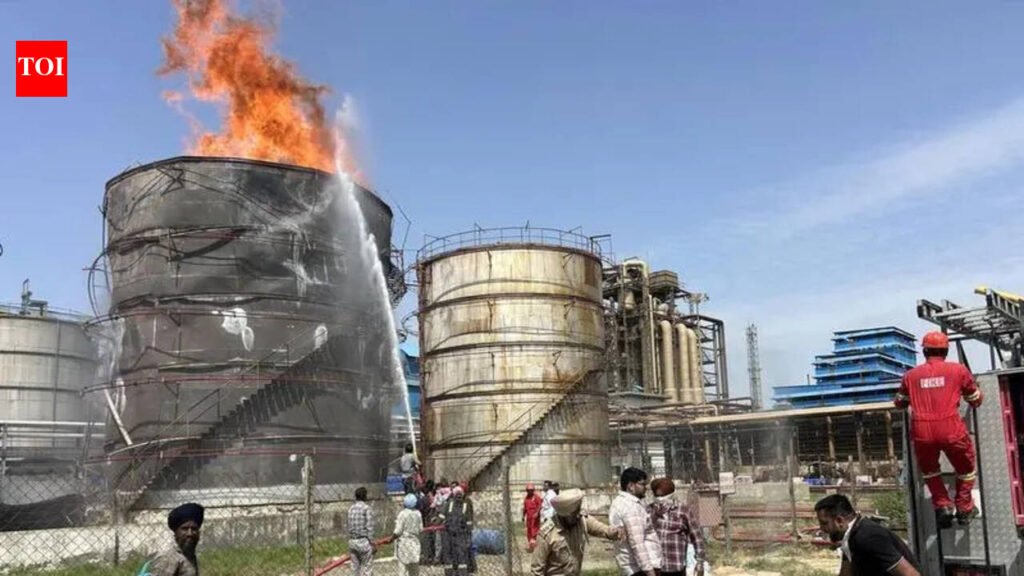 Fire breaks out at Bathinda distillery, no loss of life reported | Chandigarh News