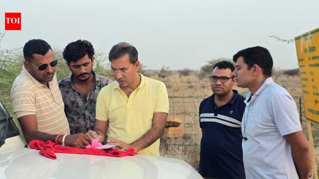 Pakistani spy brought to Jaisalmer for area verification | Jaipur News