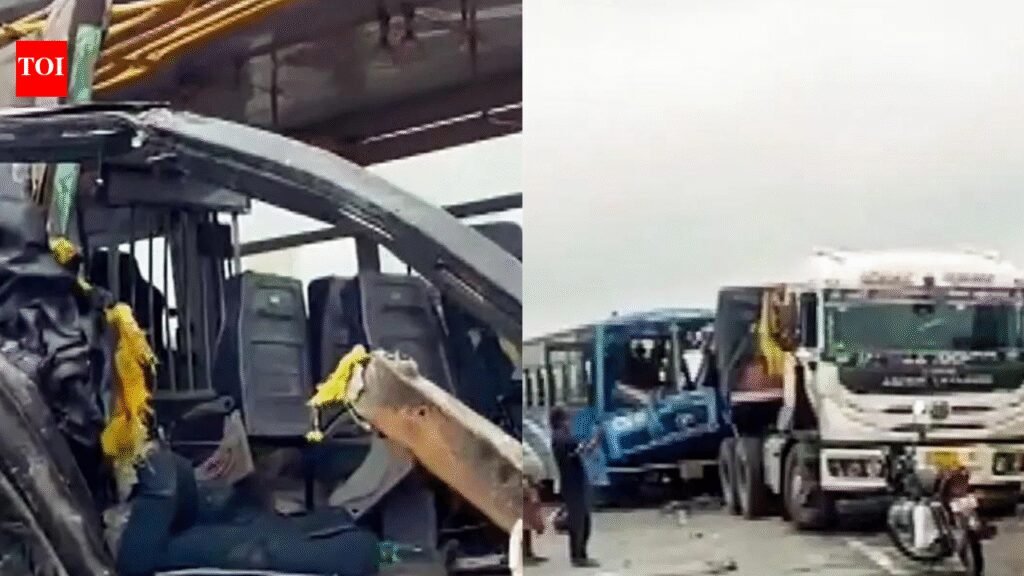 1 dead, 25 injured as bus rams truck on NH-27 in Bengal’s Jalpaiguri, government announces compensation | Kolkata News
