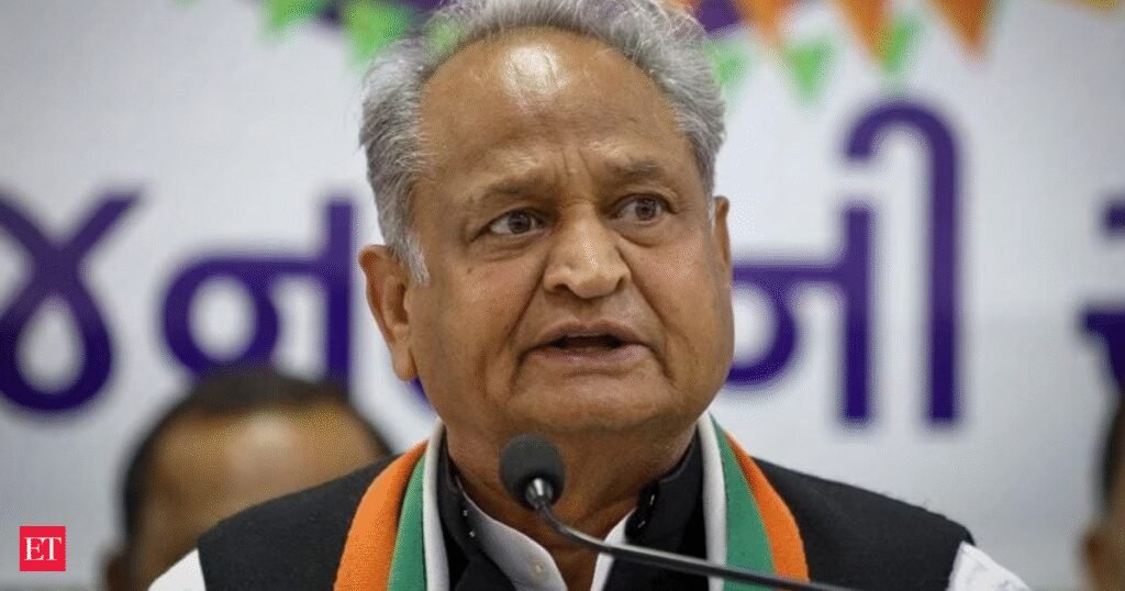 Panchna dam row may spark caste tension, warns Rajasthan CM Ashok Gehlot