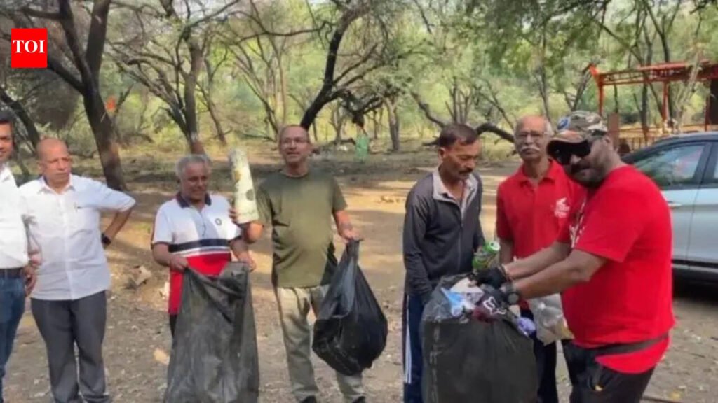 Over 12,000Kg Waste Cleared From Amrai Forest in 17-Day Cleanliness Drive | Nagpur News
