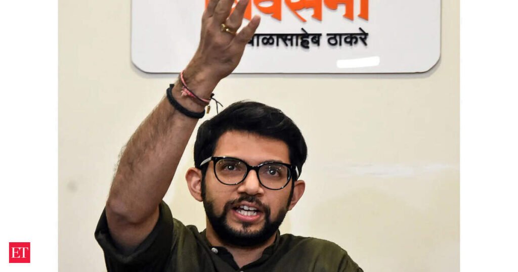 Aaditya Thackeray labels rebel UBT Sena MPs as “for sale”, accuses them of prioritising “greed” over ideology