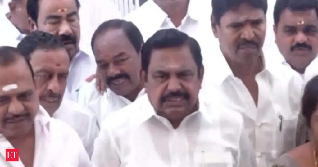 AIADMK MLAs stage walkout from Tamil Nadu Assembly, EPS says “not given chance to speak”