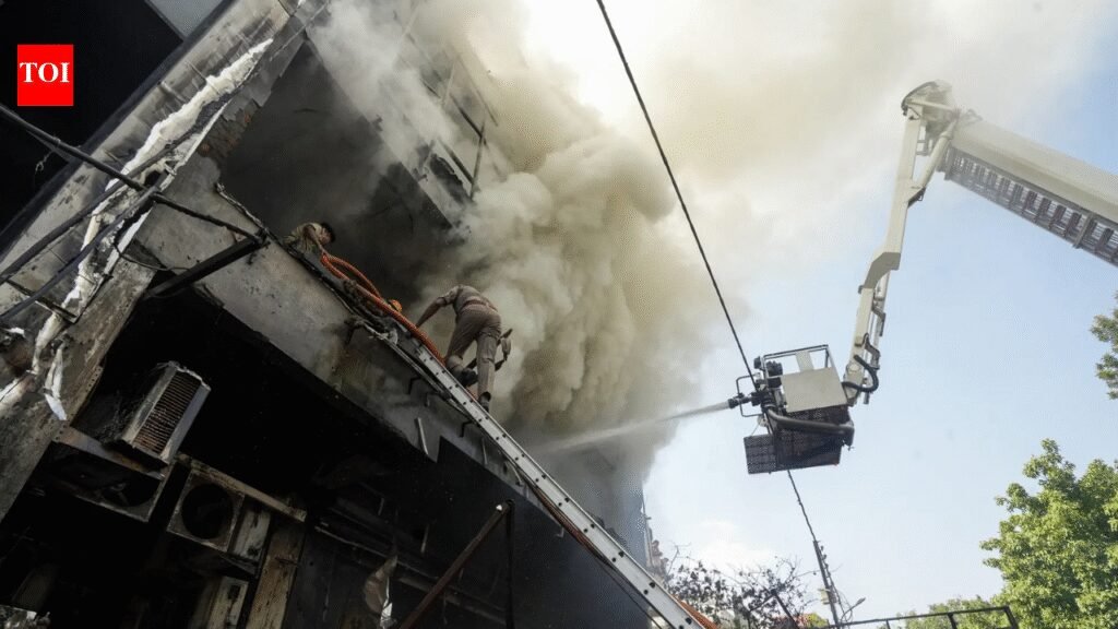 After Lucknow blaze, CM Yogi Adityanath cuts short Aligarh visit; orders probe | Lucknow News