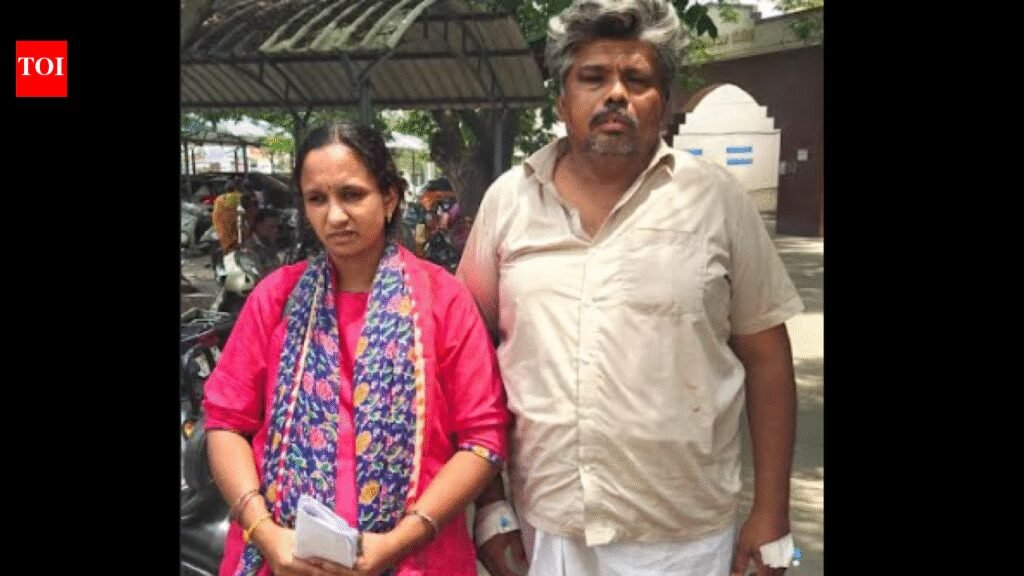 Man says he was assaulted for erecting banner welcoming TVK minister to temple near Namakkal | Coimbatore News