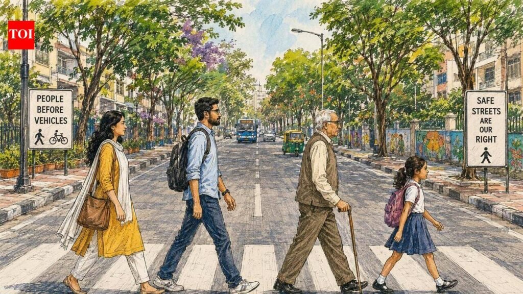 Why has Karnataka not walked the talk on walkers’ rights? | Bengaluru News