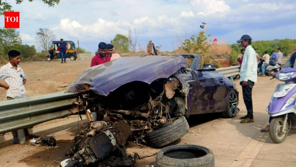 Fatal Badlapur crash puts spotlight on illegal racing, stunts on under-construction Mumbai-Delhi Expressway; police file FIR against BMW driver | Mumbai News