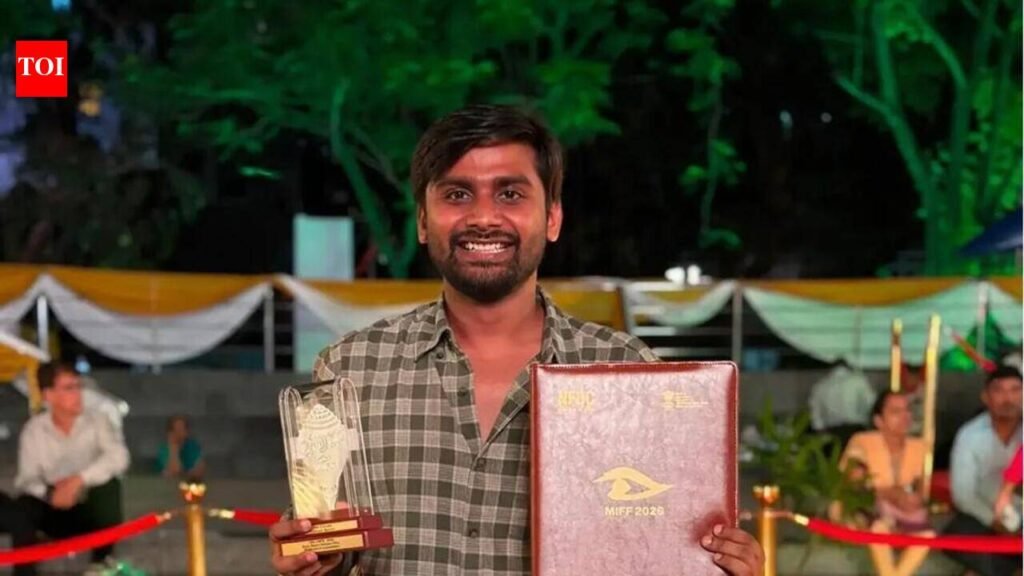 IIT B grad skipped placements to join FTII, wins Silver Conch at MIFF | Pune News