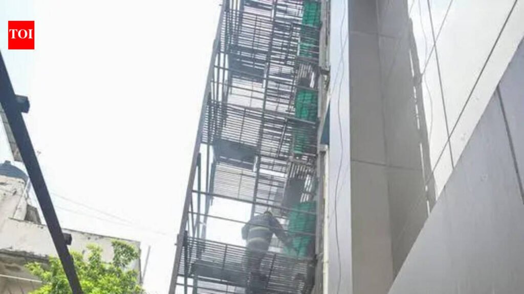 Blaze At Seven-Storey Ramdaspeth Building, Fire Safety Systems Fail | Nagpur News