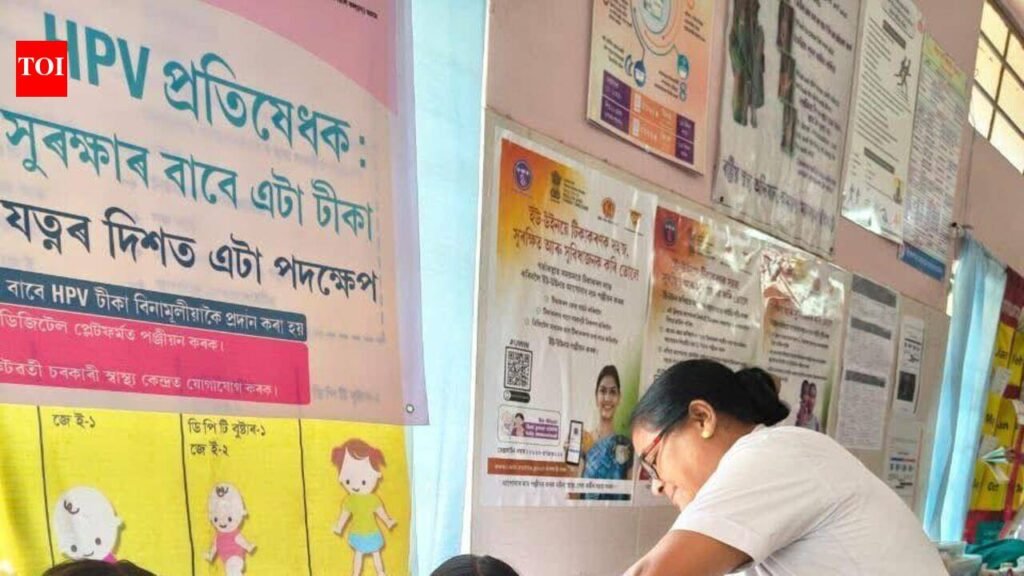Kamrup-Metro leads the way in HPV vaccination, 1st district to cross coverage goal | Guwahati News