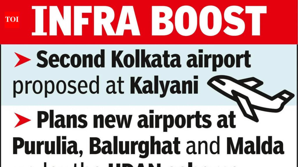 Govt hunts for 1k acres for airport near Kalyani | Kolkata News