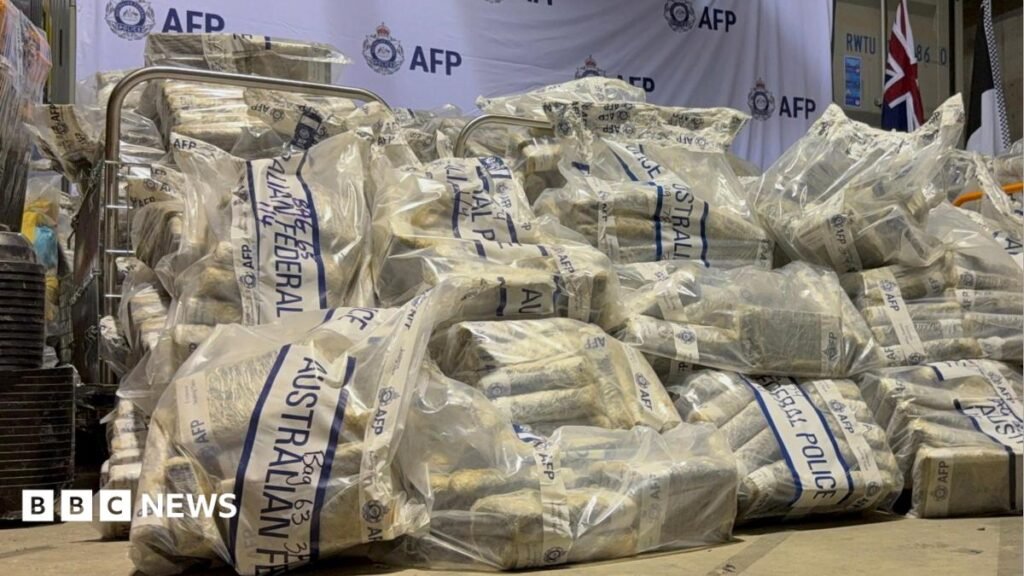 Australia’s largest ever cocaine bust made in underground bunker raid