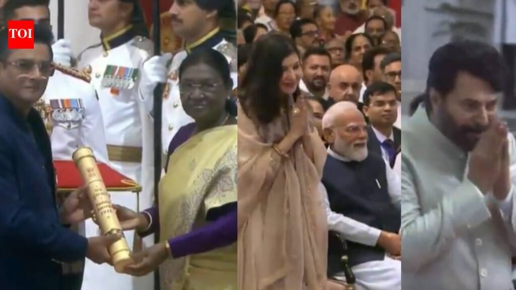 R Madhavan conferred with Padma Shri, greets PM Narendra Modi, Alka Yagnik, Mammootty get Padma Bhushan by President Droupadi Murmu – WATCH VIDEO |