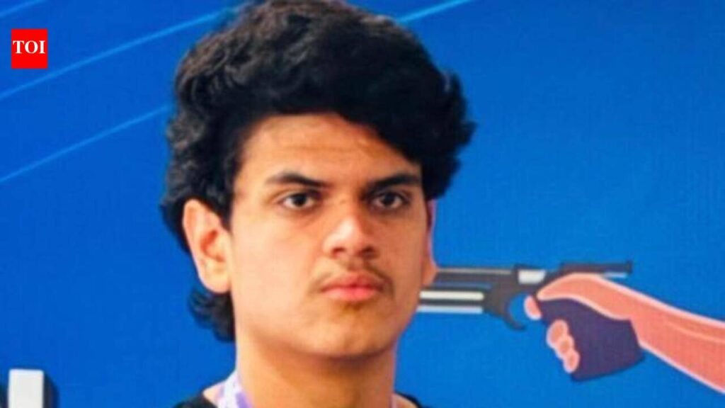 Aryan Palsania wins two silver medals at 24th Rajasthan State Shooting Championship 2026 | Jaipur News